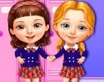 Игра Милая Девочка Убирает Грязную Школу